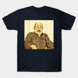 Asian painting. An elderly bearded man looking at camera T-Shirt